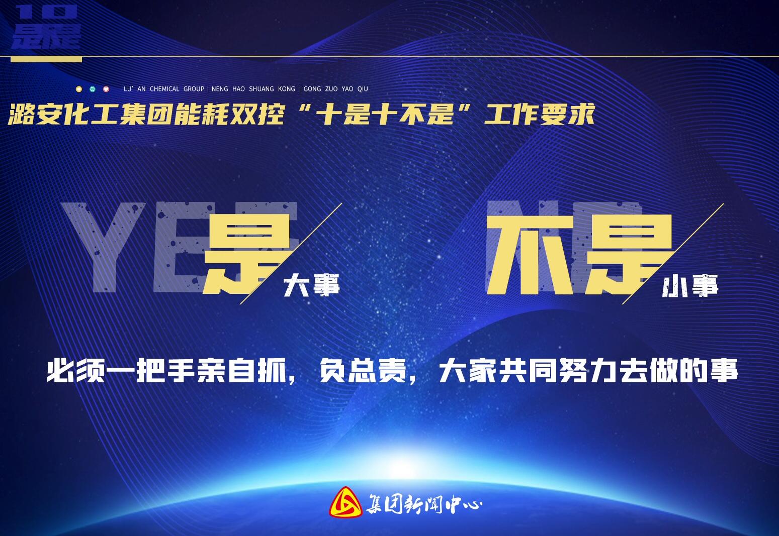 潞安化工集团能耗双控“十是十不是”工作要求（上）